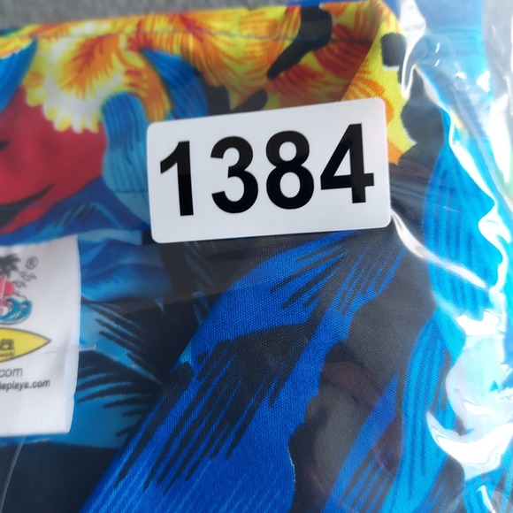 NWT‎ Rima Mexican Riviera Shirt Men's XL Blue Tropical Hawaiian Camp Terivoile - Picture 11 of 11